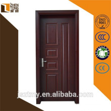 Solid wood Chinese fir/cherry/oak/teak/walnut safety wooden door design